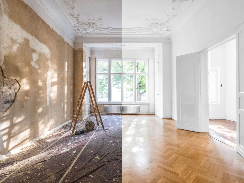Senos statybos buto kapitalinė renovacija